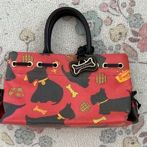 Dooney & Bourke Scottie dog tote